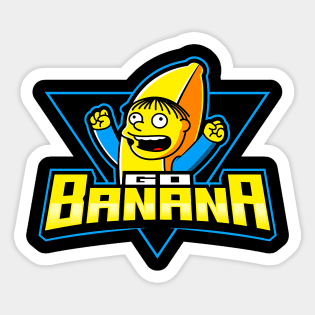 Go Banana Sticker by formanwho